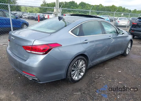 2017 Genesis G80 3.8 z USA, uszkodzony, nr VIN KMHGN4JEXHU177401